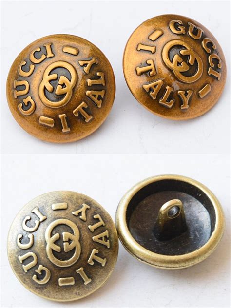 vintage gucci button|gucci sewing buttons authentic.